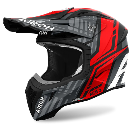AIROH AVIATOR ACE 2 PROUD MATT RED HELMET