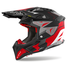 AIROH AVIATOR 3 SPIN MATTE RED HELMET