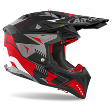 AIROH AVIATOR 3 SPIN MATTE RED HELMET