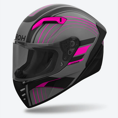 AIROH CONNER ACHIEVE MATTE PINK HELMET