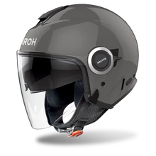 AIROH HELYOS GLOSS DARK GREY HELMET
