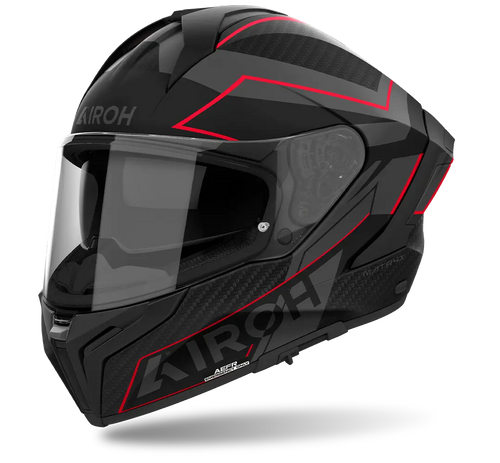 AIROH MATRYX SENTINEL MATT RED HELMET