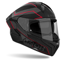 AIROH MATRYX SENTINEL MATT RED HELMET