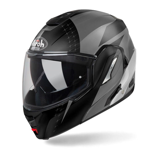 AIROH REV 19 LEADEN MATTE ANTHRACITE MODULAR MOTORCYCLE HELMET