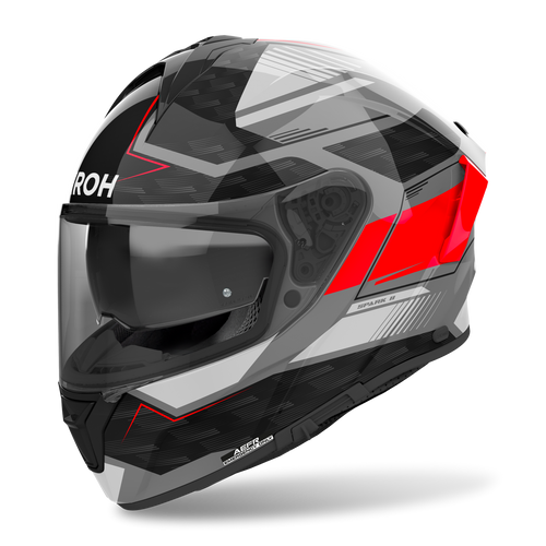 AIROH SPARK 2 ZENITH GLOSS RED MOTORCYCLE HELMET