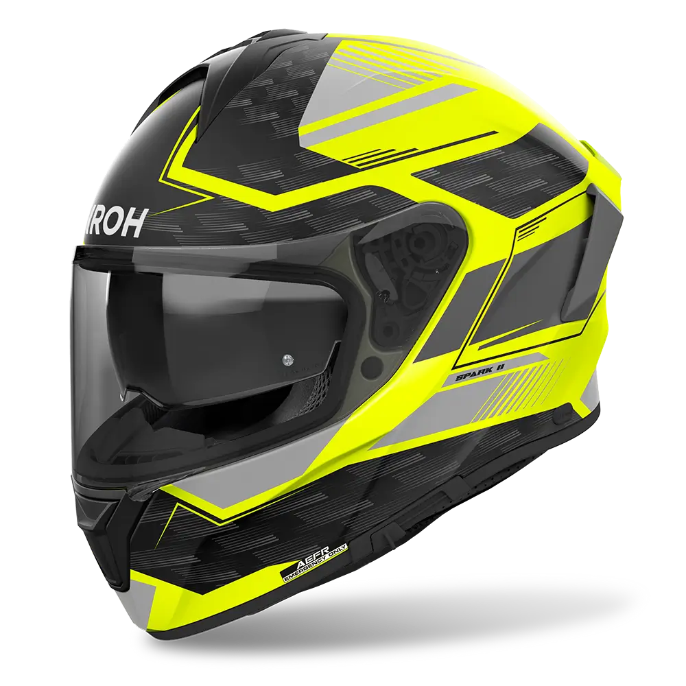 AIROH SPARK 2 ZENITH MATT YELLOW HELMET