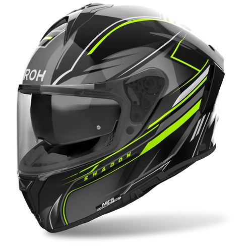 AIROH SPARK 2 SHADOW GLOSS YELLOW HELMET