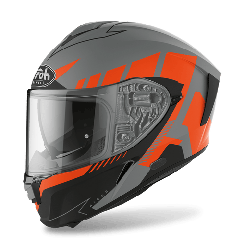 AIROH SPARK RISE MATTE ORANGE MOTORCYCLE HELMET