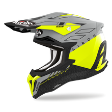 AIROH STRYCKER SKIN MATTE YELLOW HELMET