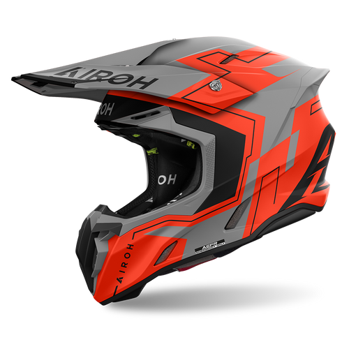 AIROH TWIST 3 DIZZY MATTE FLURO ORANGE HELMET