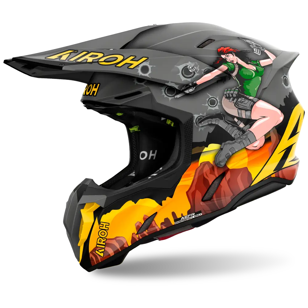 AIROH TWIST 3.0 ADVENTURE MATTE HELMET
