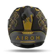 AIROH VALOR TITAN MATTE BLACK MOTORCYCLE HELMET