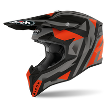 AIROH WRAAP SEQUEL MATTE ORANGE HELMET