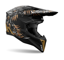 AIROH WRAAAP CYBORG MATT HELMET