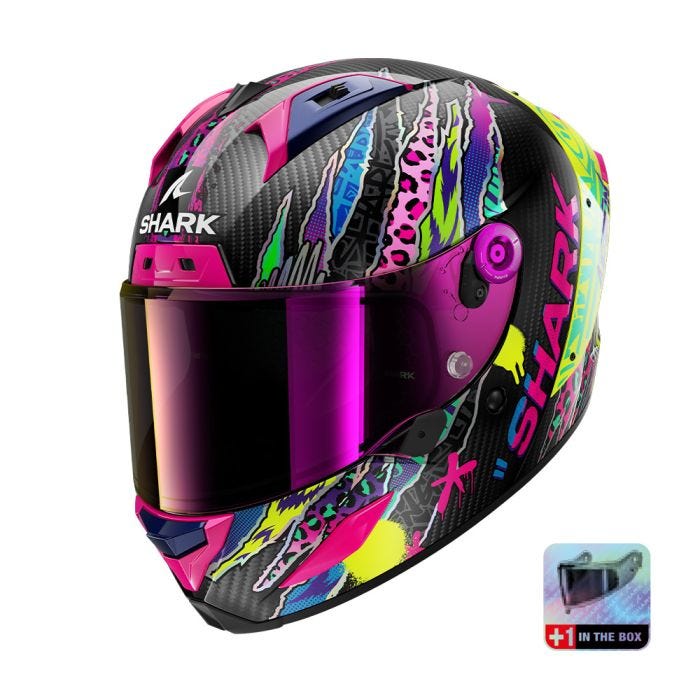 SHARK AERON FAWN MOTORCYCLE HELMET (Size: XL)