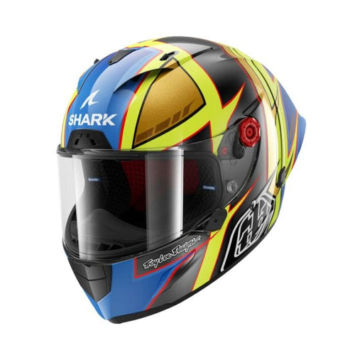 SHARK RACE-R PRO GP 06 REPLICA CAM PETERSEN HELMET - TROY LEE DESIGNS