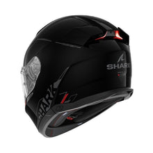 SHARK SKWAL I3 BLANK SP BLACK/ANTHRACITE/RED HELMET