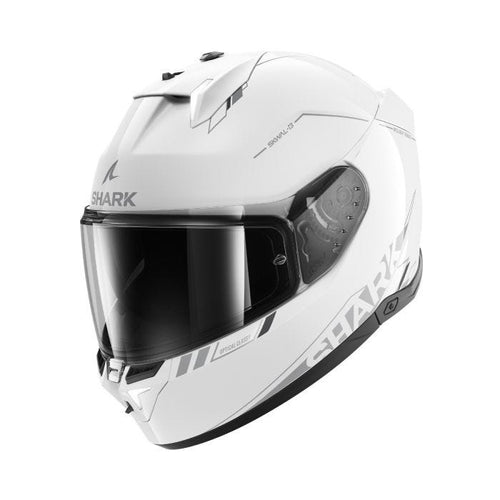 SHARK SKWAL I3 BLANK SP WHITE/SILVER/ANTHRACITE HELMET