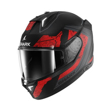 SHARK SKWAL I3 RHAD MATTE BLACK/CHROME/RED HELMET