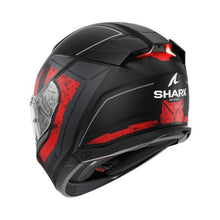 SHARK SKWAL I3 RHAD MATTE BLACK/CHROME/RED HELMET