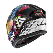 SHARK SKWAL I3 HELLCAT BLACK/CHROME/BLUE HELMET