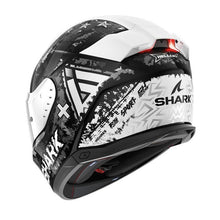 SHARK SKWAL I3 HELLCAT BLACK/CHROME/SILVER HELMET