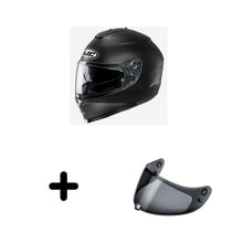 HJC C70N MATT BLACK HELMET + FREE DARK TINT BLACK VISOR WORTH $100 COMBO