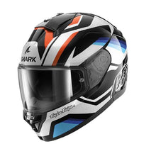 SHARK RIDILL 2 APEX BLACK/WHITE/BLUE HELMET - TROY LEE DESIGNS