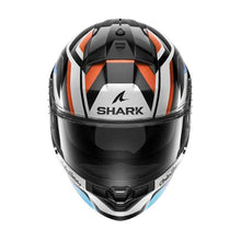 SHARK RIDILL 2 APEX BLACK/WHITE/BLUE HELMET - TROY LEE DESIGNS