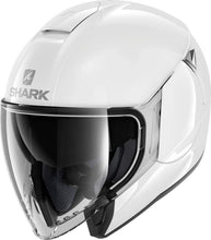 SHARK CITYCRUISER BLANK WHITE JET HELMET