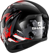 SHARK D SKWAL 2 PENXA BLACK/RED/ANTHRACITE HELMET (EXTRA SMALL)