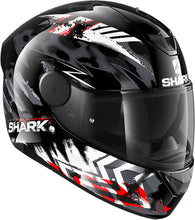 SHARK D SKWAL 2 PENXA BLACK/RED/ANTHRACITE HELMET (EXTRA SMALL)