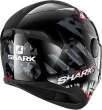 SHARK D SKWAL 2 PENXA BLACK/RED/ANTHRACITE HELMET (EXTRA SMALL)