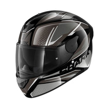 SHARK D-SKWAL 2 DAVEN BLACK/ANTHRACITE/SILVER HELMET