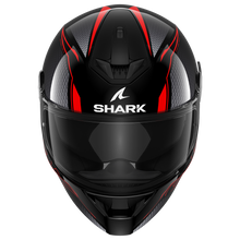 SHARK D-SKWAL 2 CADIUM BLACK/RED/BLACK HELMET