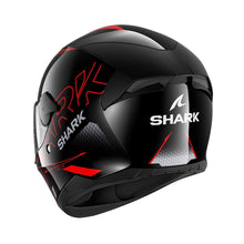 SHARK D-SKWAL 2 CADIUM BLACK/RED/BLACK HELMET