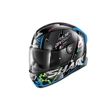 SHARK SKWAL 2 NOXXYS BLACK/BLUE/GREEN HELMET