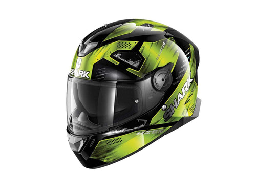SHARK SKWAL 2 VENGER BLACK/YELLOW HELMET (Size: EXTRA SMALL)