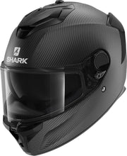 SHARK SPARTAN GT CARBON SKIN HELMET MATTE BLACK/CARBON - EXTRA SMALL