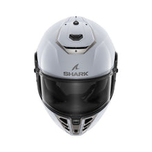 SHARK SPARTAN RS BLANK SP GLOSS WHITE HELMET