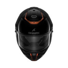 SHARK SPARTAN RS BLANK SP GLOSS BLACK/COPPER/BLACK HELMET