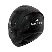 SHARK SPARTAN RS STINGREY BLACK/ANTHRACITE/RED HELMET