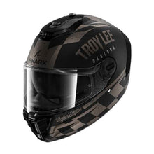 SHARK SPARTAN RS RACESHOP MATTE HELMET - TROY LEE DESIGNS