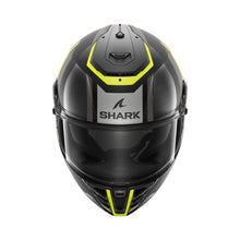 SHARK SPARTAN RS CARBON SHAWN YELLOW/ANTHRACITE HELMET