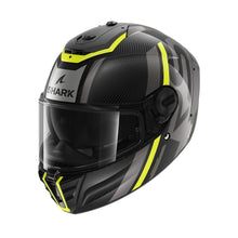 SHARK SPARTAN RS CARBON SHAWN YELLOW/ANTHRACITE HELMET