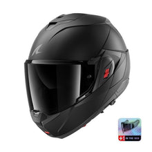 SHARK OXO DARK SHADOW MATT BLACK HELMET + DARK TINT VISOR