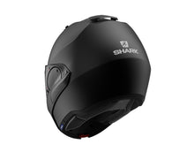SHARK EVO ES MATT BLACK FLIP UP MODULAR HELMET