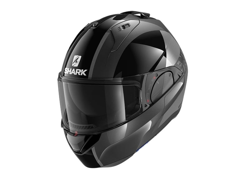 SHARK EVO ES ENDLESS ANTHRACITE/BLACK/ANTHRACITE FLIP UP MODULAR HELME