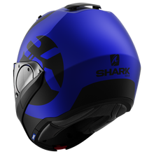 SHARK EVO ES KEDJE MATTE BLUE/BLACK FLIP UP MODULAR HELMET