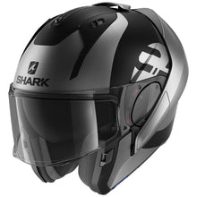 SHARK EVO ES KEDJE MATTE BLACK/ANTHRACITE FLIP UP MODULAR HELMET